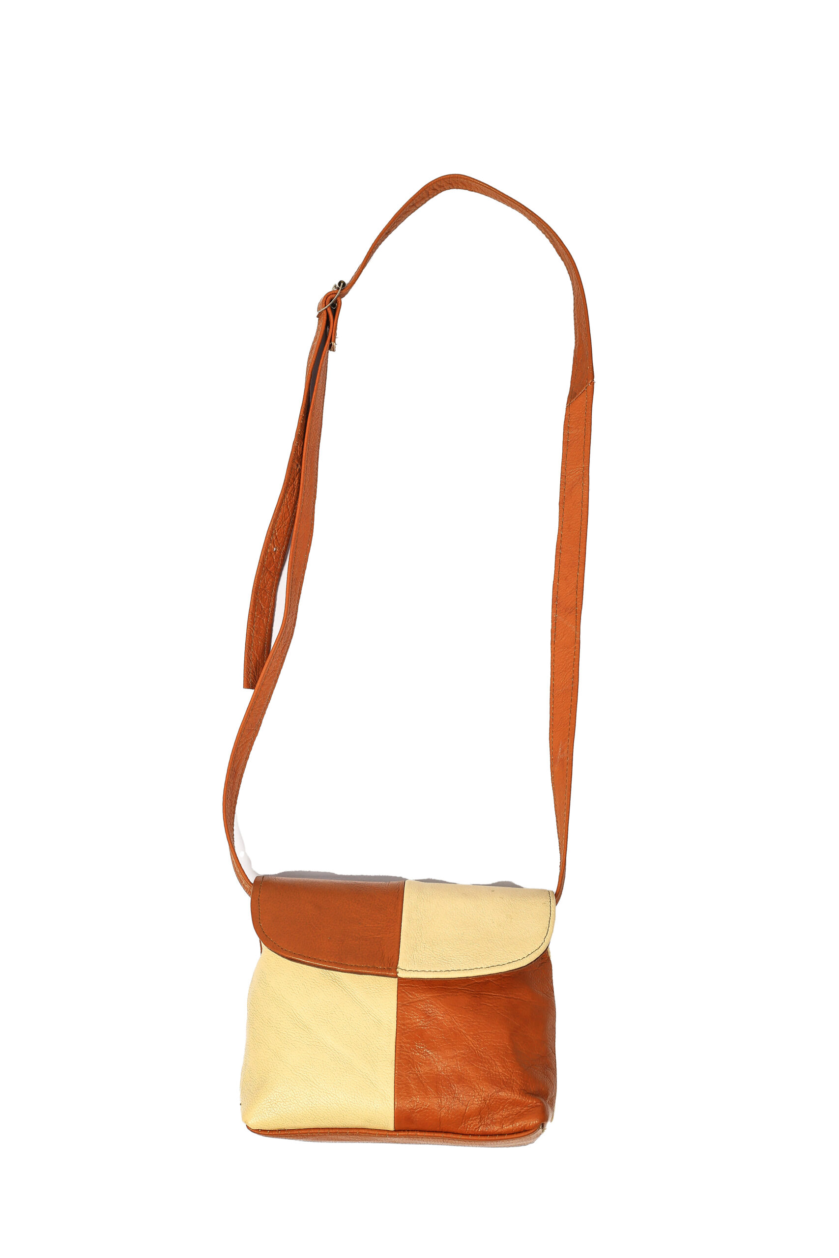 8G5C3649 Leather Two Tone Sling Bag - Image 1